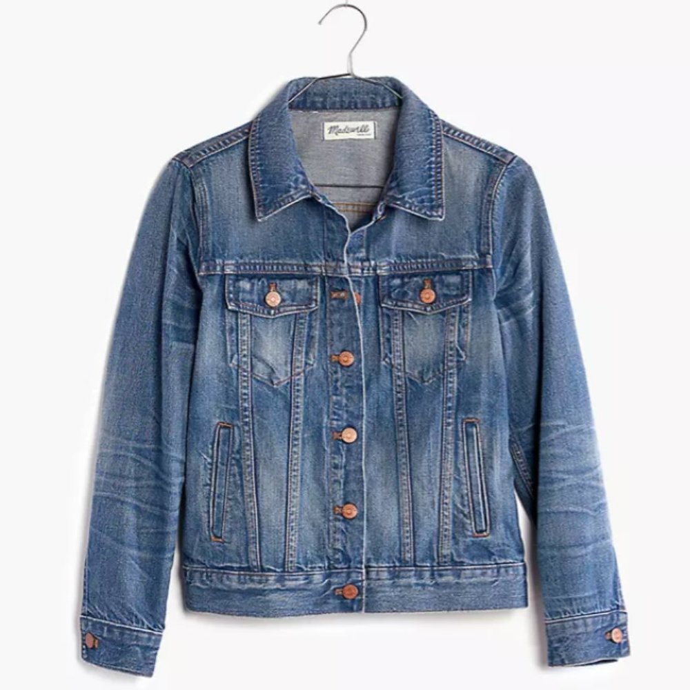 Madewell Jean Jacket in Pinter Wash